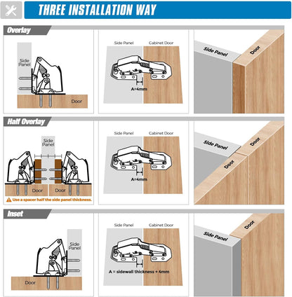 Cabriya™ – Soft Close Cabinet Hinges (50% Off)