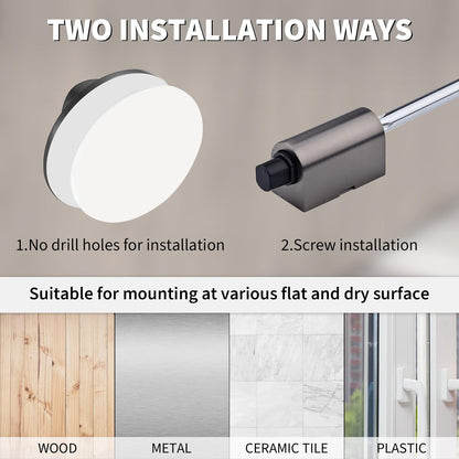 Aluvia™ – Brushed Nickel Door Stopper (50% Off)