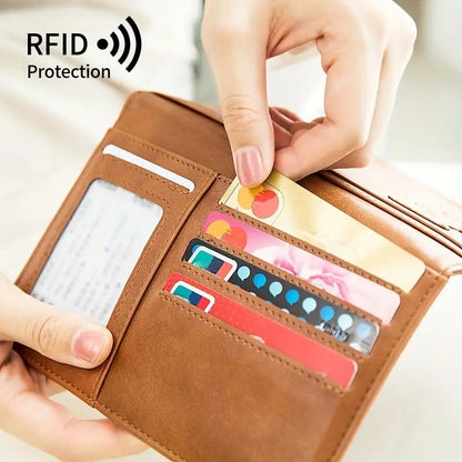 Traveluxe™ - RFID Passport Wallet for Secure Travel (50% Off) - Evesbury