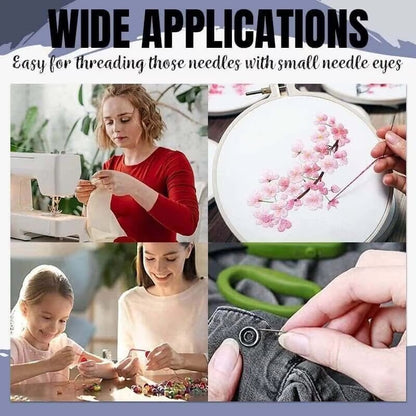 Stitch & Save™ - Simple Needle Threaders (5+5 Free)