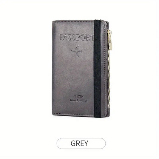 Traveluxe™ - RFID Passport Wallet for Secure Travel (50% Off) - Evesbury