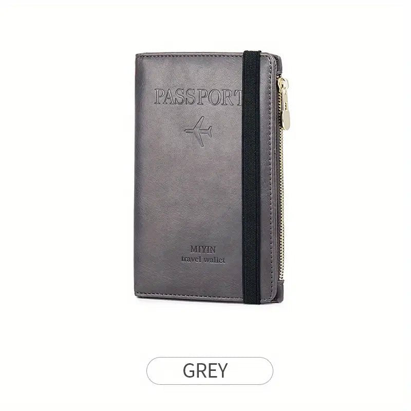 Traveluxe™ - RFID Passport Wallet for Secure Travel (50% Off) - Evesbury