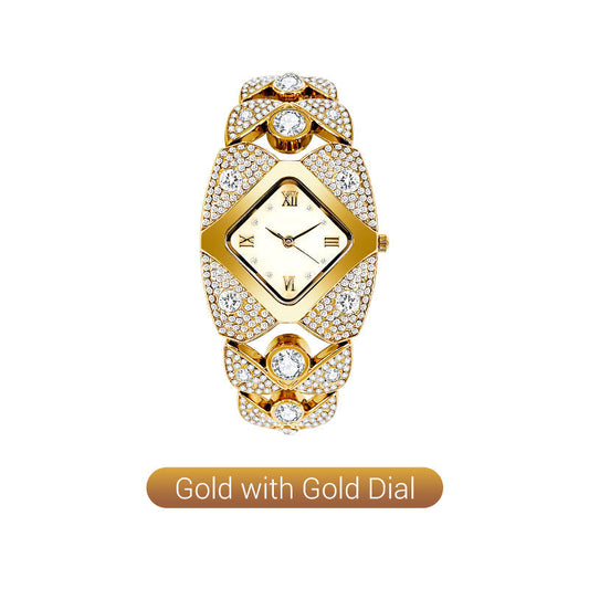 Lucelina™ – Elegant Vintage-Style Stone Watch  (50% Off)