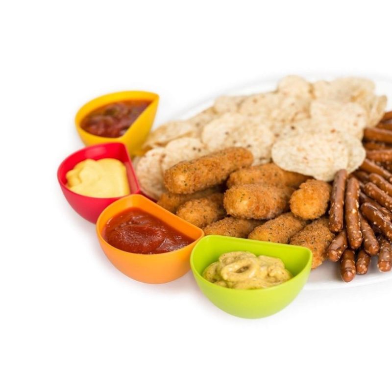 Funbites™ - Clip-On Snack Bowls for Mess-Free Dipping (20% Off)