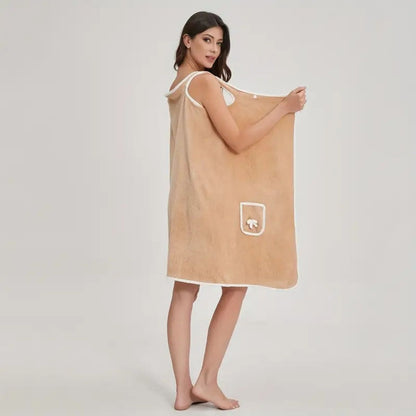 Sofienna™ Super-Absorbent Coral Fleece Bath Towel (50% Off)