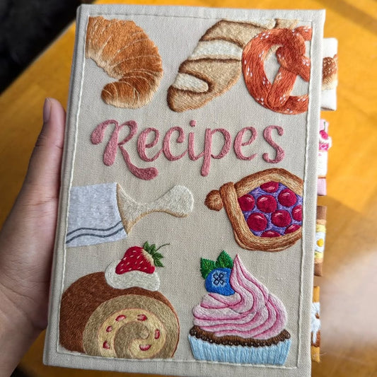 Culinora™ - Handmade Kitchen Recipe Journal (50% Off)