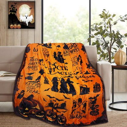 Witchwick™ – Halloween Witch Throw Blanket  (50% Off)