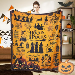 Witchwick™ – Halloween Witch Throw Blanket  (50% Off)