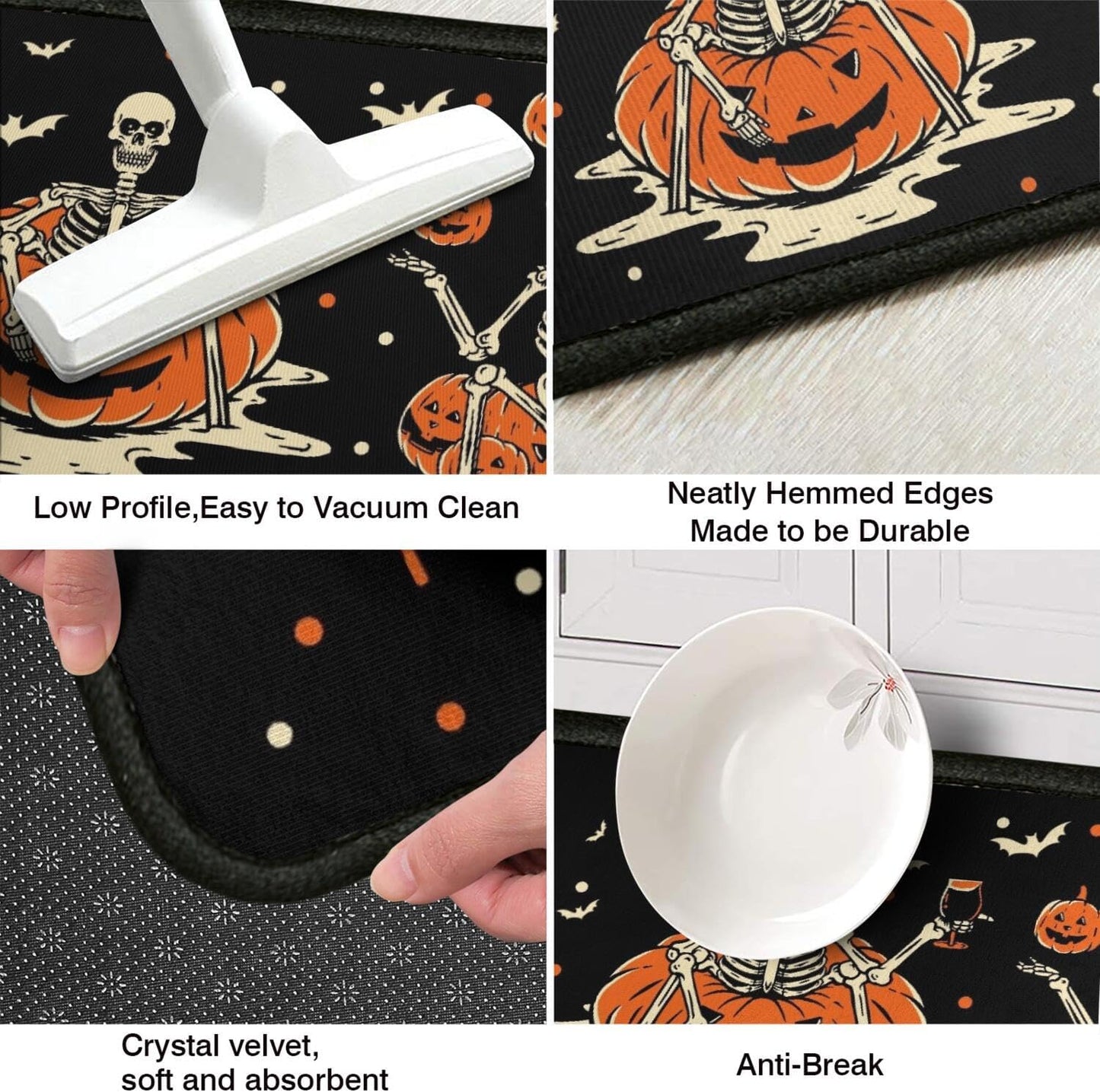 HauntHom™ – Halloween Kitchen Mat Set  (50% Off)