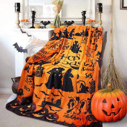 Witchwick™ – Halloween Witch Throw Blanket  (50% Off)