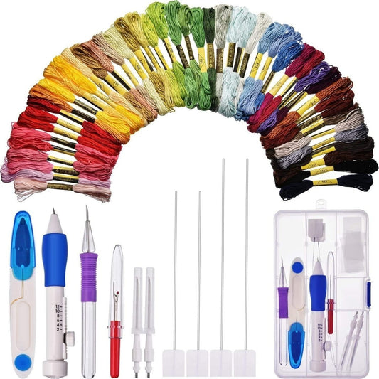 Florenza™ - Transform Your Fabrics with the Magical Embroidery Kit (50% Off) - Evesbury