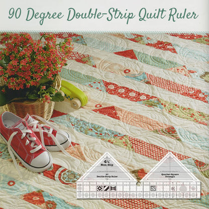 PatchWit™ – Quilting Ruler for Strip Precision (50% Off)