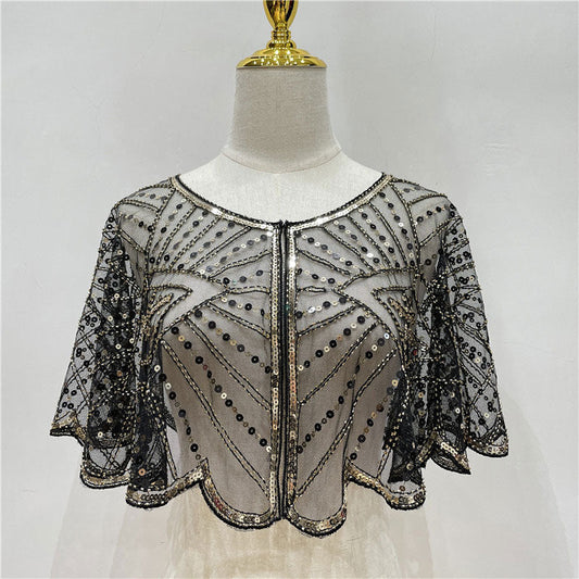 Lunarié™ – Party Lace Sequined Shawl (50% Off)