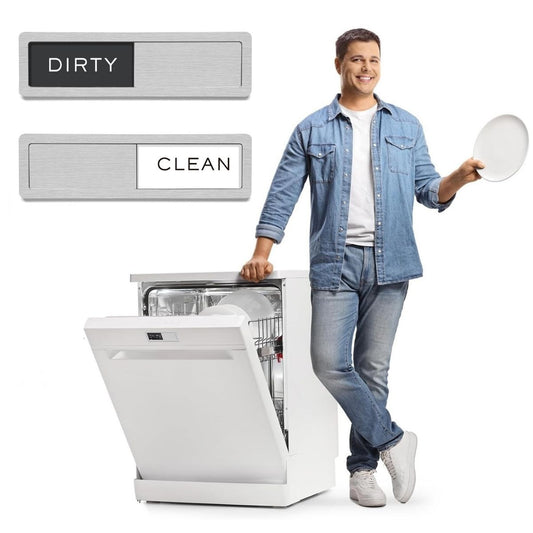 FlipBright™ – Non-Scratch Dishwasher Sign for Kitchen Clarity (50% Off)