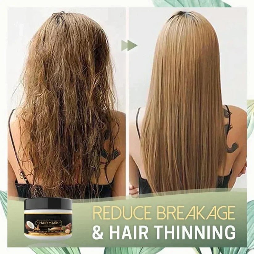 Keratex™ - Keratin Silk & Gloss Hair Mask (1+1 Free) - Evesbury
