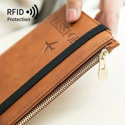 Traveluxe™ - RFID Passport Wallet for Secure Travel (50% Off) - Evesbury