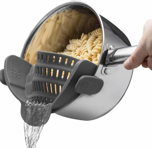 Strainex™ - Clip-On Strainer for Easy Draining