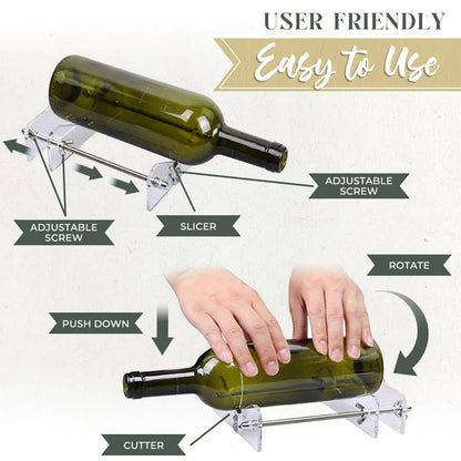 Maybloom™ - Transform Bottles into Elegant Glass Vases (50% Off) - Evesbury