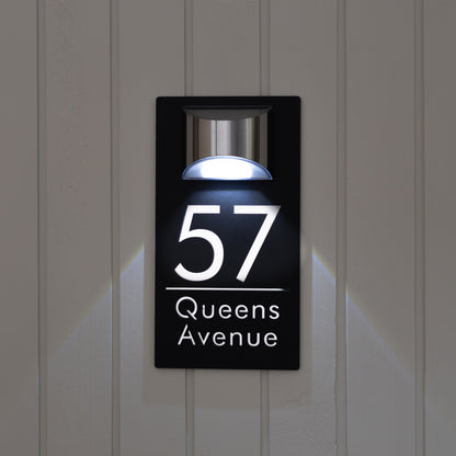 Havenlit™ - Personalized Solar Modern Door Plaque (50% Off)