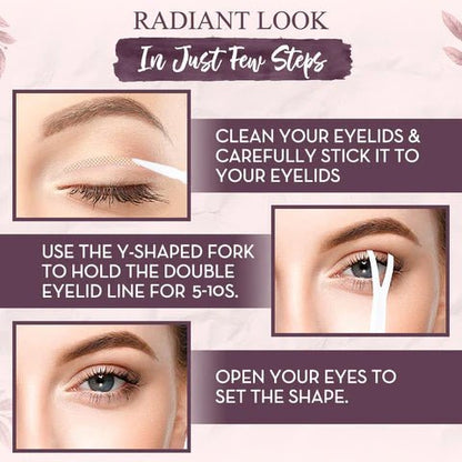 LumiLift™ - Instant Eyelid Lift Strips 180 Pairs (50% Off) - Evesbury