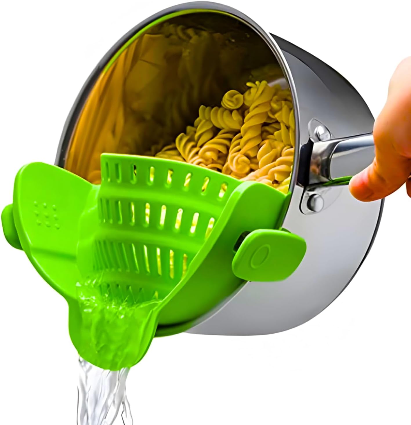Strainex™ - Clip-On Strainer for Easy Draining