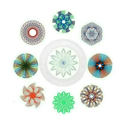 Whirlia™ – Spiral Drawing Tool for Creative Play Set (50% Off)