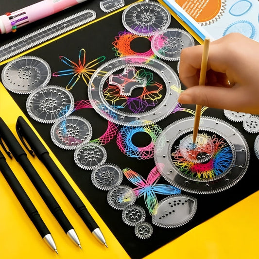 Whirlia™ – Spiral Drawing Tool for Creative Play Set (50% Off)