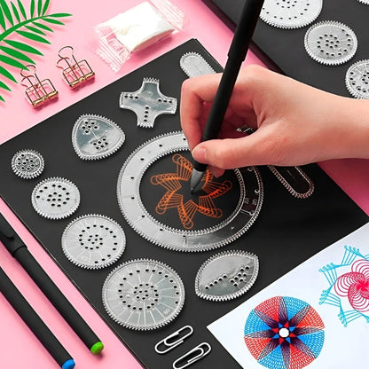 Whirlia™ – Spiral Drawing Tool for Creative Play Set (50% Off)