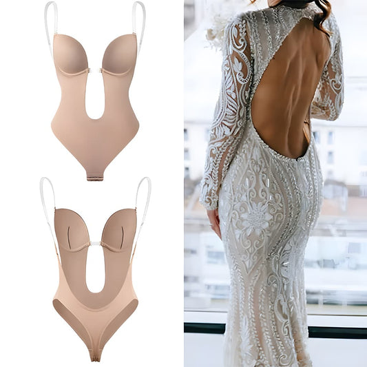 Ayana™ Open Back Shaping Bodysuit (50% off) - Evesbury