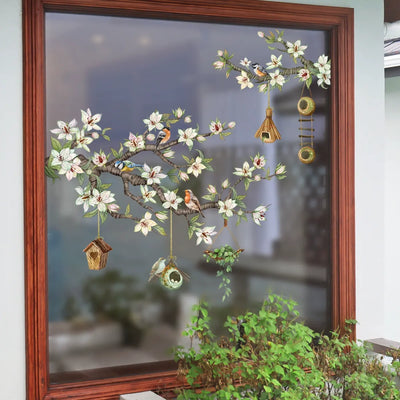 Florenza™ - Floral Window Stickers for a Bright Spring Refresh (2+1 Free)