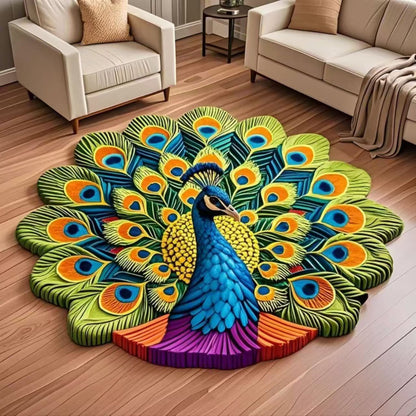 Caurelle™ – Elegant Non-Slip Peacock Mat (50% Off)