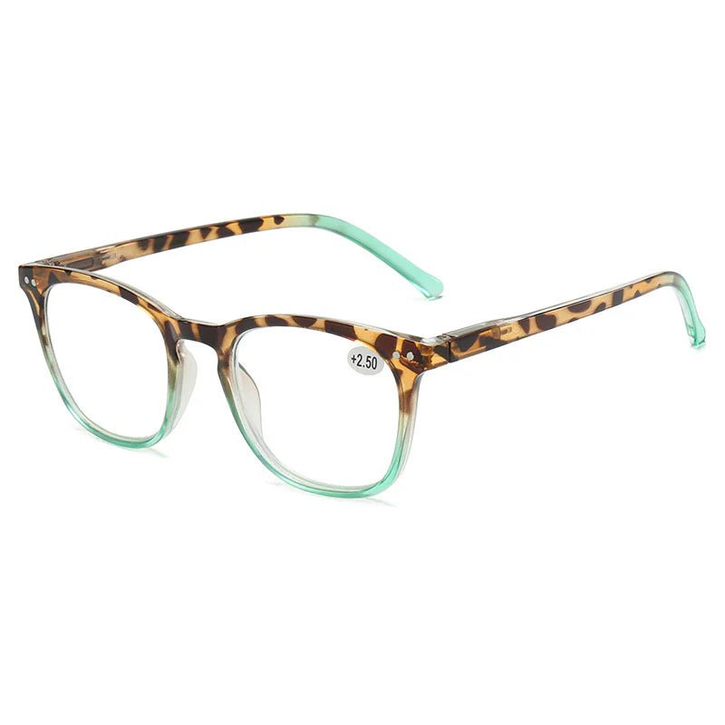 Lunetique™ - Chic Leopard Print Reading Glasses - Evesbury