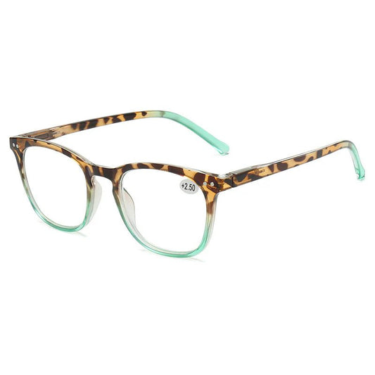 Lunetique™ - Chic Leopard Print Reading Glasses - Evesbury
