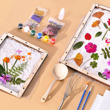 Cithway™ - Pressed Flower DIY Papermaking Set (30% Off) - Evesbury