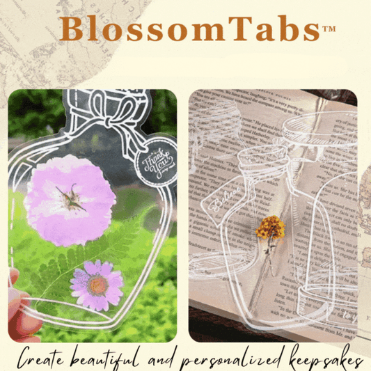 Blossomtabs™ - perfect for book lovers (20+20 free) - Evesbury