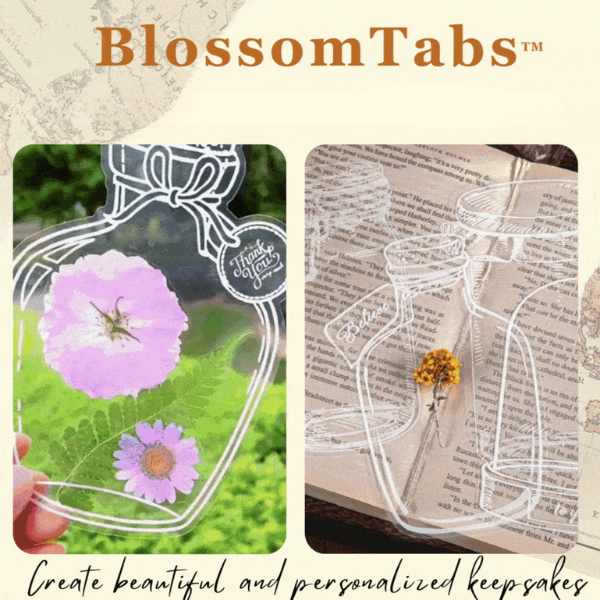 BlossomTabs™ - Perfect for Book Lovers (20+20 Free)