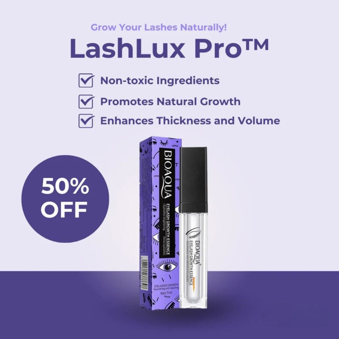 LashLux Pro™ - Lash Growth Serum (50% Off) - Evesbury
