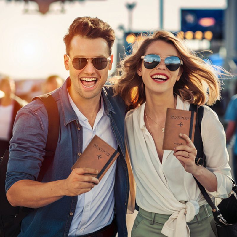 Traveluxe™ - RFID Passport Wallet for Secure Travel (50% Off) - Evesbury