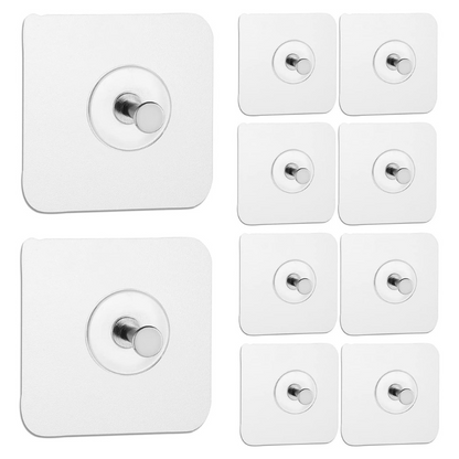 Griplin™ - Rent-friendly Ultra-Strong Adhesive Hooks 5-Pack (50% Off)