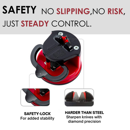 Sharpex™ - Suction Cup Whetstone Knife Sharpener