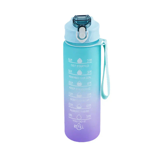 Siptique™ - 900ML Motivational Water Bottle
