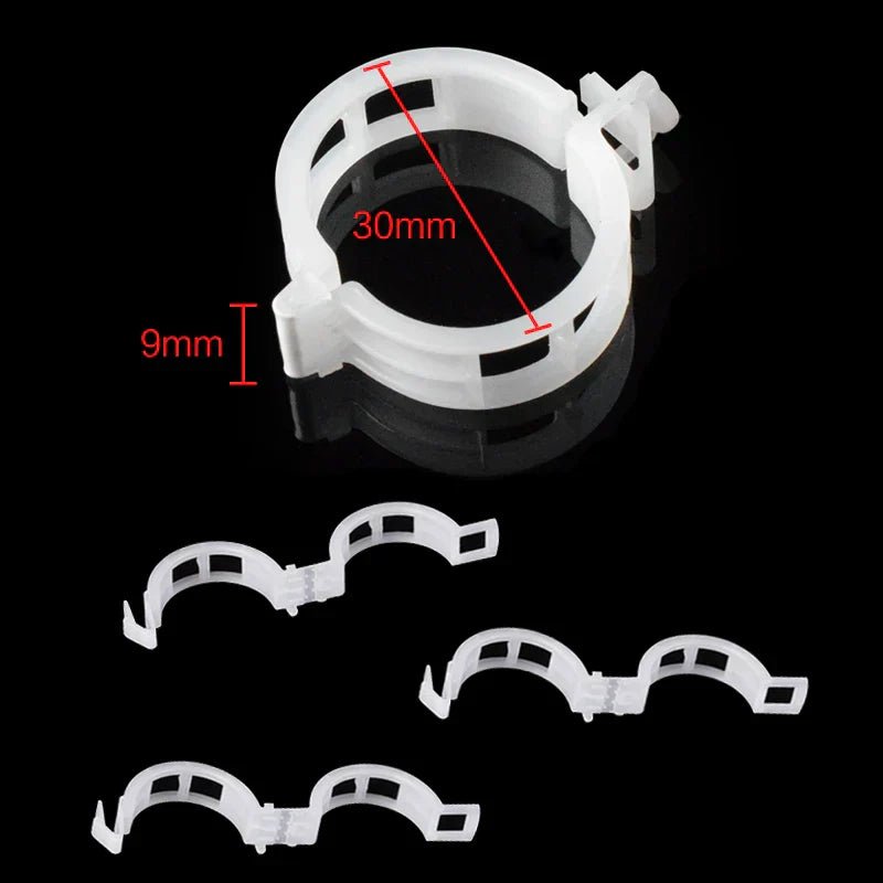 Evergrow™ - 100 Plant Support Clips for Grafting & Fixing (50% Off) - Evesbury