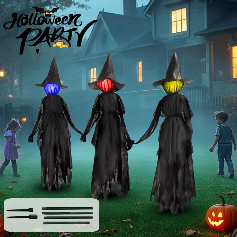 Hex Sisters™ – Glowing Pumpkin Witches for Spooky Nights