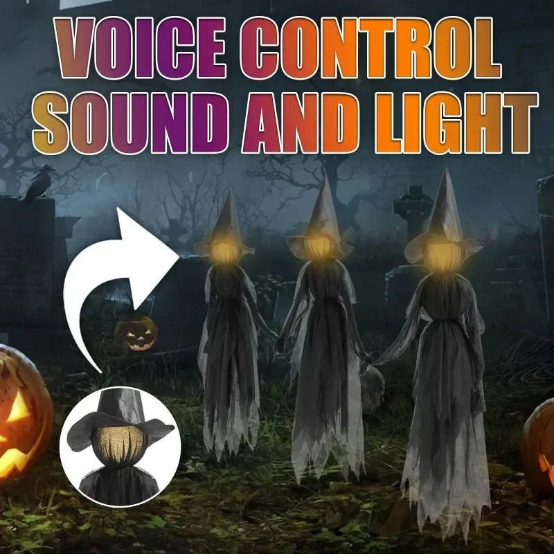 Hex Sisters™ – Glowing Pumpkin Witches for Spooky Nights
