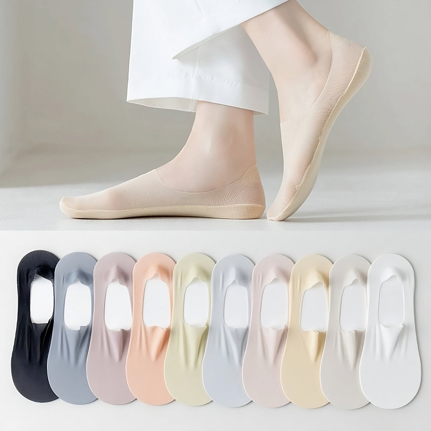 Feeluxe™ - Breathable Ice Silk Socks (2+2 Free)