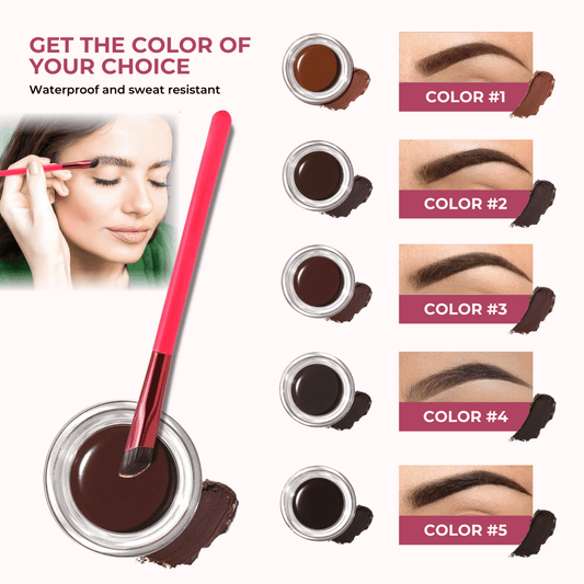 Browsic™ - 2.0 Precision Brow Brush + Free Stencils (50% Off) - Evesbury
