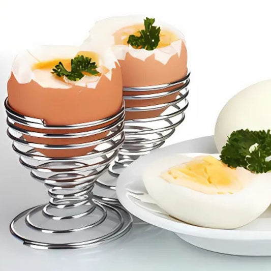 Culinara™ - Stainless Spring Holders for Flawless Eggs (2+2 Free)