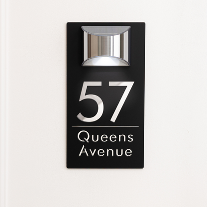 Havenlit™ - Personalized Solar Modern Door Plaque (50% Off)