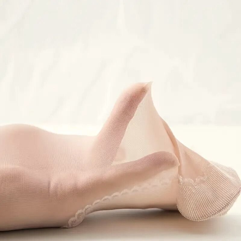 Feeluxe™ - Silky Anti - Slip Cotton Socks (5+5 Free) - Evesbury