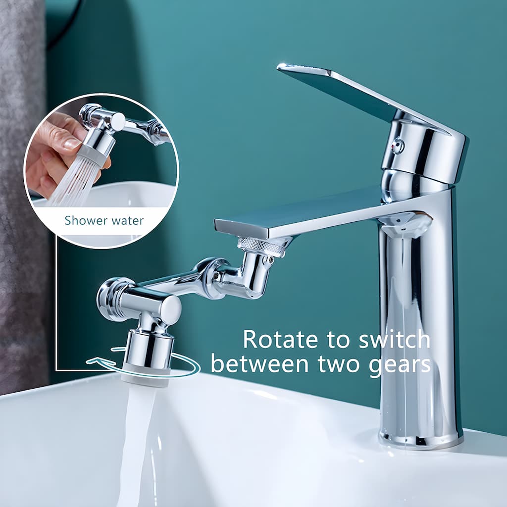 Barea™ - Universal 1080° Rotating Robot Faucet (50% Off)